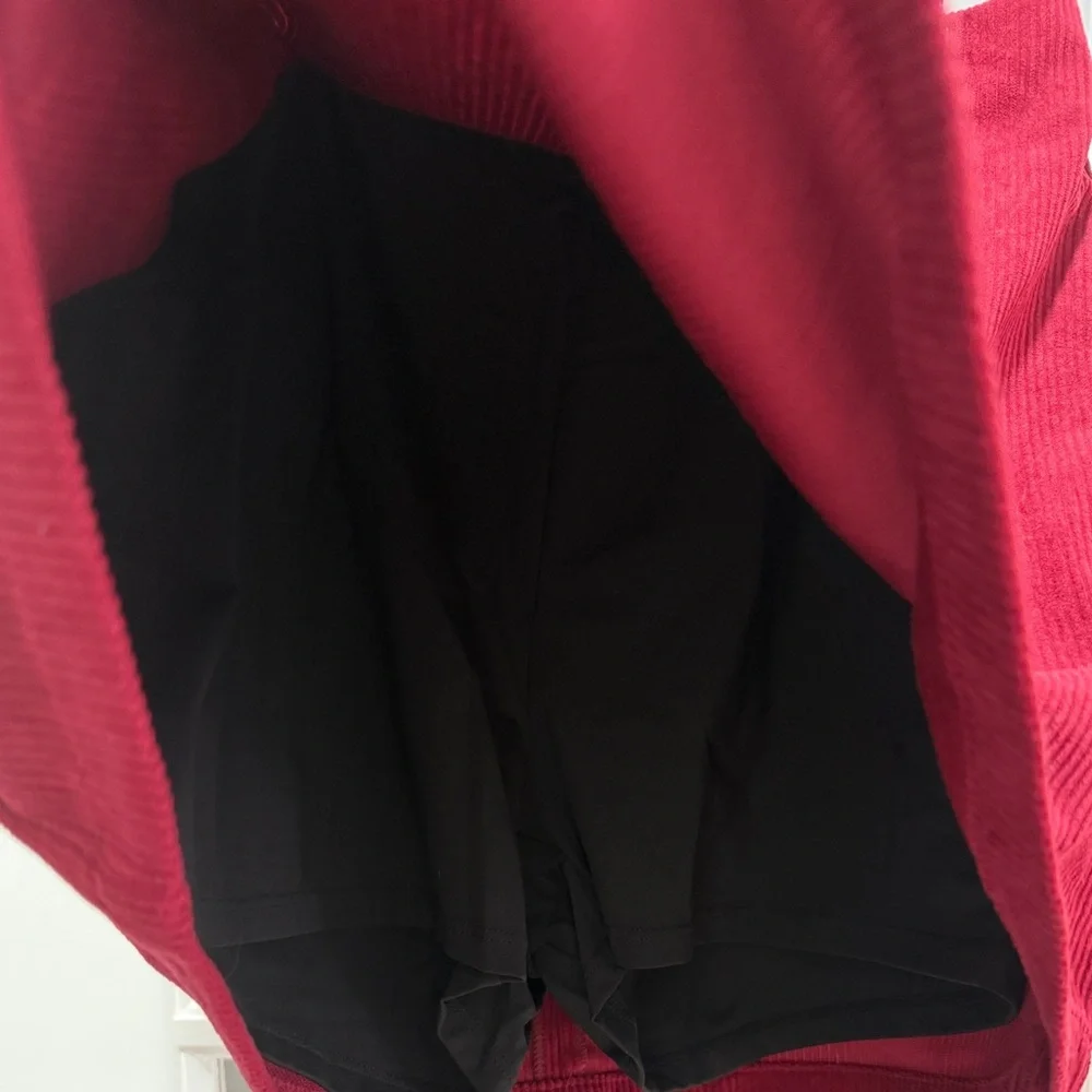 NWT Halara High Waisted 2-in-1 A Line Mini Corduroy Skirt - Picture 3 of 12